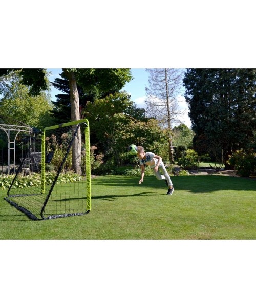 EXIT Tempo steel football goal 300x200cm - green/black