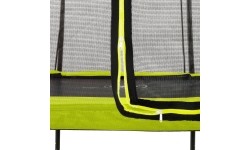 Pastatomi batutai Exit: EXIT Silhouette trampoline 153x214cm - green