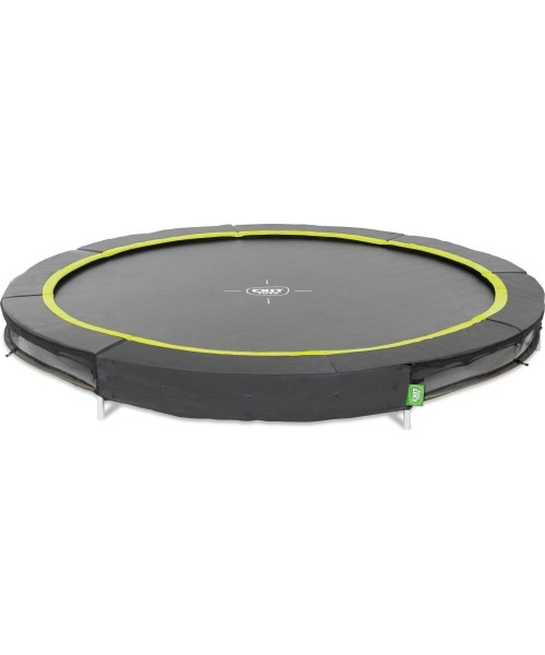 Įleidžiami batutai Exit: EXIT Silhouette ground sports trampoline ø305cm - black