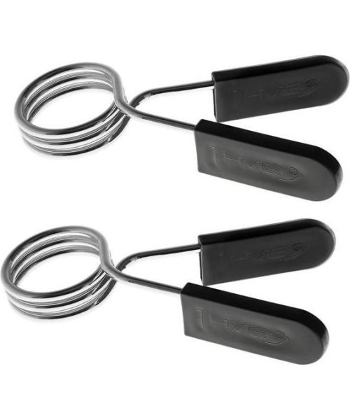 Barbell Bar Locks HMS: ZGS50 Spyruoklinės movos HMS (2 vnt.)