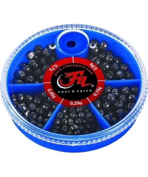 Svareliai Filfishing: Svarelių komplektas Filfishing Small Box