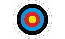 Target Yate, 60cm, 10pcs