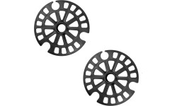 Spare Parts & Accessories Yate: Nordic Pole Plates Yate, 90mm, Pair
