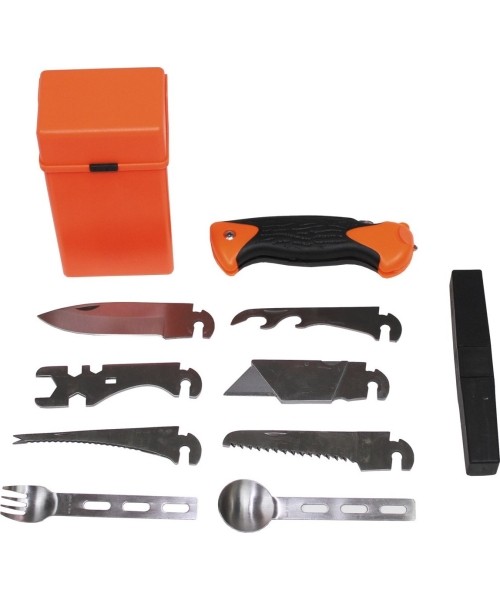 Survival Tools and Kits MFH: Survival Kit MFH Special, 27-Part