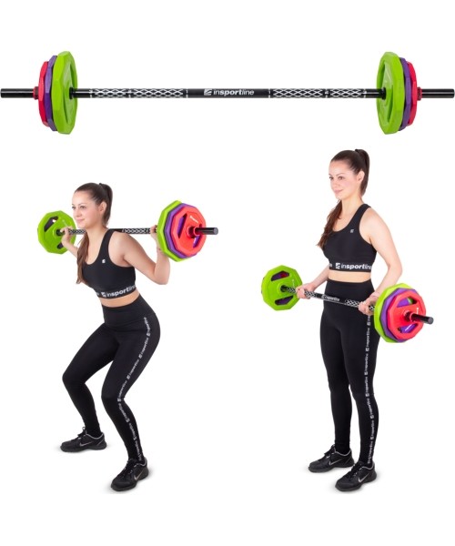 Full Weight Sets inSPORTline: Štanga su svoriais inSPORTline Pumpino