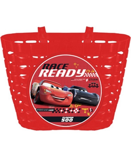 Gloves & Helmets & Accessories : Bicycle Basket on Handlebar BONIN Cars, Red, Plastic
