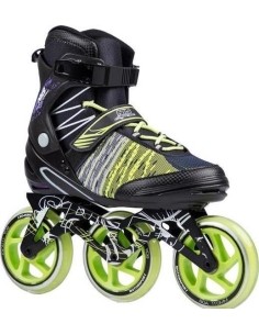 Riedučiai NA1206 Black-Green Nils Extreme - NA1206 BLACK-GREEN IN-LINE SKATES NILS EXTREME