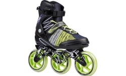 Fixed size rollers Nils Extreme: NA1206 JUODAI-ŽALIOS SPALVOS RIEDUČIAI NILS EXTREME