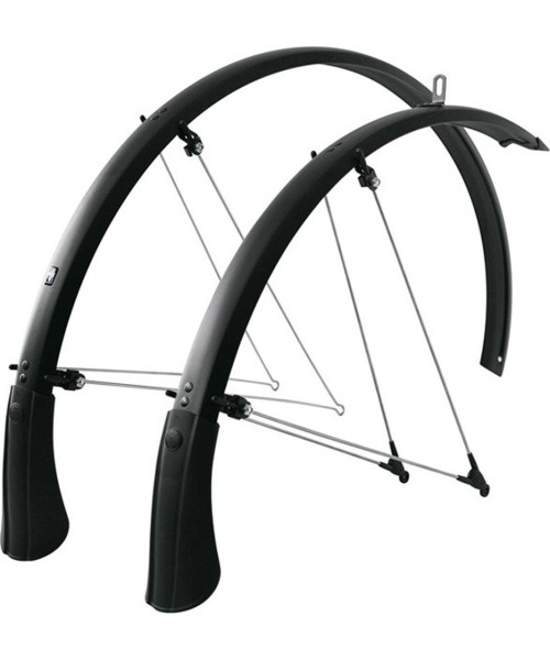 Gloves & Helmets & Accessories : Fenders Set SKS Germany Bluemels 28", 45mm, Black
