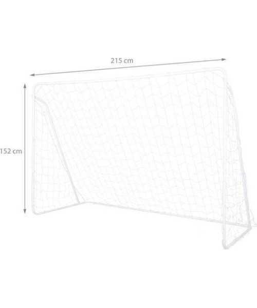 Mobilūs futbolo vartai Nils: NT8215 NET 215x152x76cm NILS