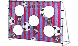 Football Goals Nils: Futbolo vartai su tinklu ir taikiniu Nils NT7788 2in1