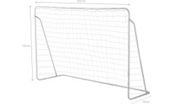 Football Goals Nils: Futbolo vartai su tinklu ir taikiniu Nils NT7788 2in1