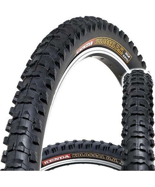 Gloves & Helmets & Accessories : Bicycle Tire And Tube Kenda Kolossal DH, 26X2.6 (62-559)