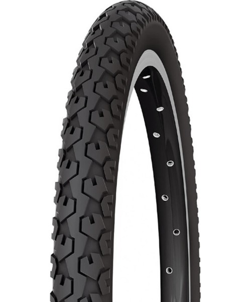 Aksesuarai bei priedai dviračiams : Dviračio padanga Michelin Country'J GW, pilka-balta, 24x1.75 (44-507)