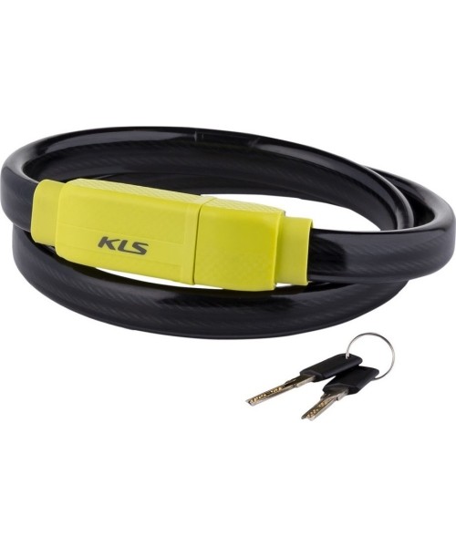 Gloves & Helmets & Accessories : Bicycle Lock Kellys Loop, 24x900mm, Green