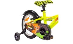 Children's and Junior Bikes : Dviratis 4KIDS Lion 16", Size 10" (25.5 cm), geltonas