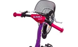 Children's and Junior Bikes : Dviratis 4KIDS Bubble 16", dydis 10" (25.5 cm), violetinis