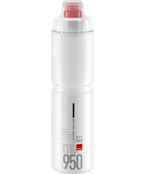 Gertuvės ir puodeliai Elite: Gertuvė Elite Jet Plus, 0.95l, skaidri