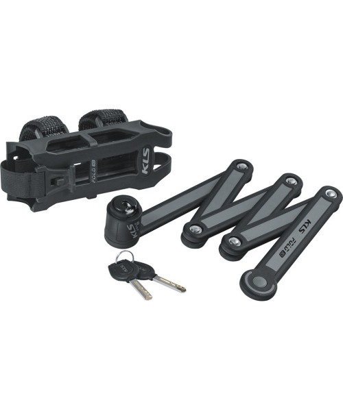 Gloves & Helmets & Accessories : Bicycle Lock Kellys Fold 30, Black/Grey