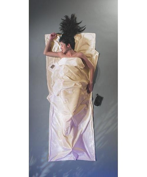 Sleeping Bags Cocoon: Travel Sheet Cocoon Cotton White Natura