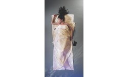Travel Sheet Cocoon Cotton White Natura