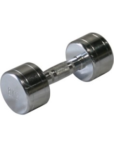 Plieninis chromuotas hantelis Bauer Fitness 8 kg AC-1518