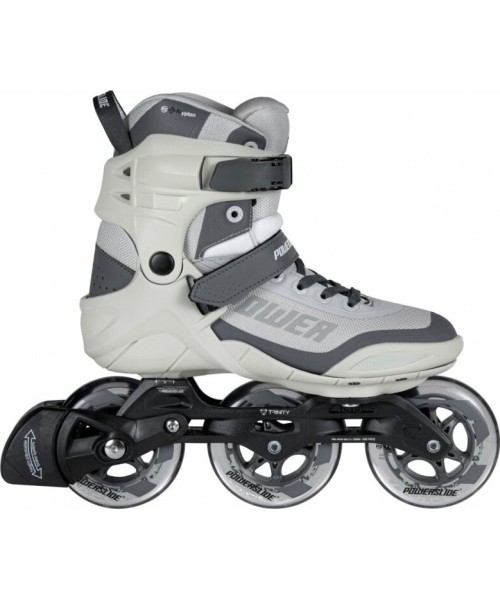 Fiksuoto dydžio riedučiai Powerslide: Riedučiai Powerslide Phuzion Krypton Grey 100 Trinity