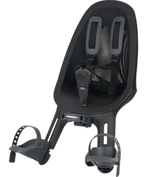Gloves & Helmets & Accessories : Front Bicycle Child Seat QIBBEL Air, Black