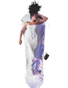 Miego maišo įklotas Cocoon Silk, natūralus šilkas, mumijos formos