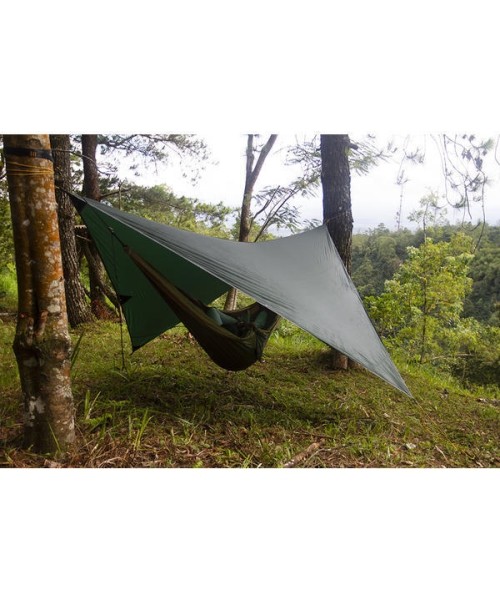 Užuovėjos Ticket To The Moon: Brezentas Ticket To The Moon Lightest Tarp, žalias