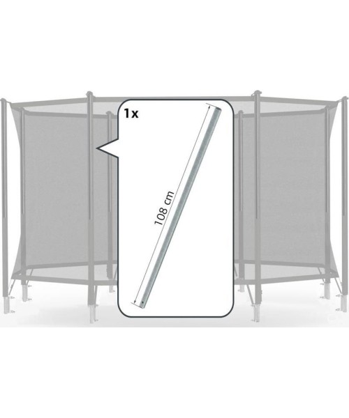 Trampoline Spare Parts BERG: Safety Net Comfort Upper Tube Berg, 108cm