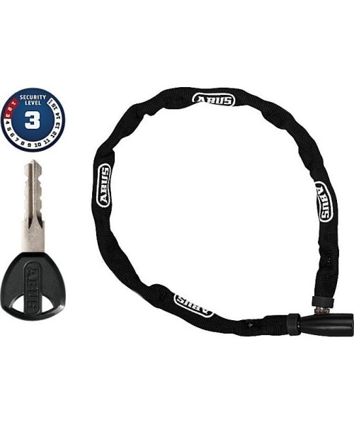 Aksesuarai bei priedai dviračiams Abus: Spyna Abus Chain Web 1500/110 black