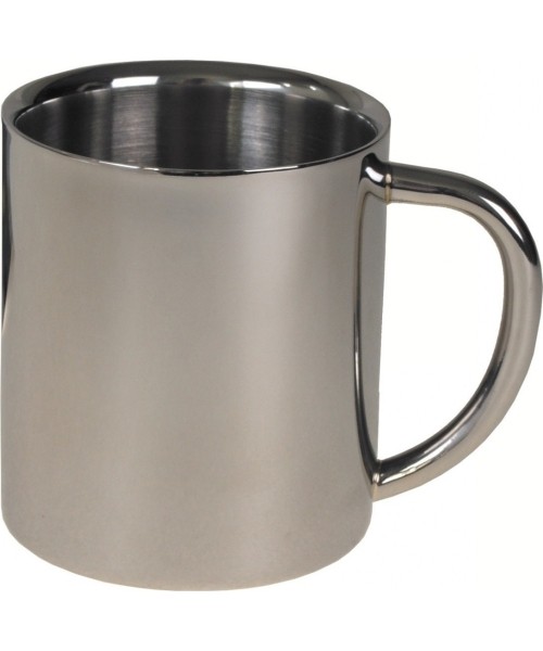 Canteens and Mugs FoxOutdoor: Nerūdijančio plieno puodelis MFH, 250ml
