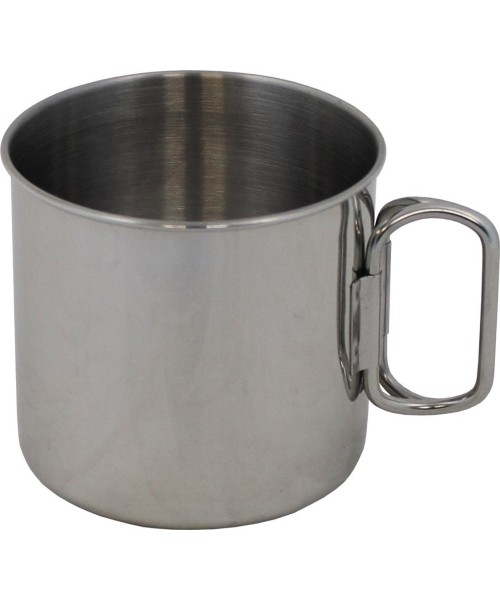 Gertuvės ir puodeliai FoxOutdoor: Puodelis su užlenkiama rankena FoxOutdoor, 450ml