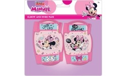 Gloves & Helmets & Accessories : Vaikiškos apsaugos dviratininkams Dvirtex Minnie, rožinės