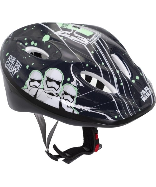 Aksesuarai bei priedai dviračiams : Dviratininko šalmas Dvirtex Star Wars, dydis 52-56 cm, tamsiai mėlynas