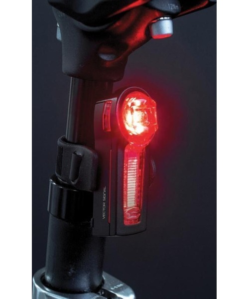 Gloves & Helmets & Accessories : Galinė lempa Trelock LS 740 I-GO VECTOR REAR SIGNAL