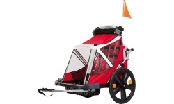 Gloves & Helmets & Accessories : Dviračio priekaba Bellelli B-travel red