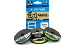 Line Shimano Kairiki 8 Steel Gray, 150m, 0.19mm, 12kg