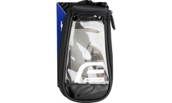Aksesuarai bei priedai dviračiams : Dviračio krepšys ant rėmo Force Phone Adventure XL 5.5", juodas