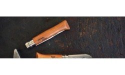 Folding Knife Opinel 10, Carbon Steel, Bech Wood