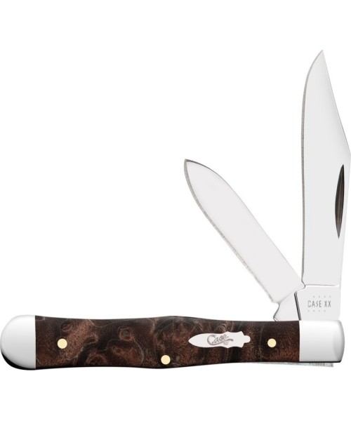 Daugiafunkciai įrankiai ir peiliai W.R. Case & Sons Cutlery Co.: Peilis Case SS Small Swell Center Jack, rudas
