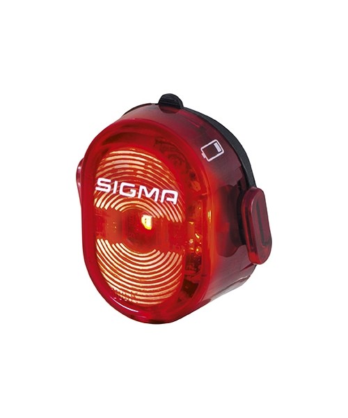 Aksesuarai bei priedai dviračiams : Galinė lempa Sigma Nugget II USB