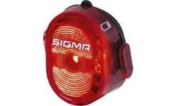Aksesuarai bei priedai dviračiams : Galinė lempa Sigma Nugget II USB