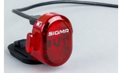 Aksesuarai bei priedai dviračiams : Galinė lempa Sigma Nugget II USB