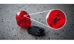 Aksesuarai bei priedai dviračiams : Galinė lempa Sigma Nugget II USB