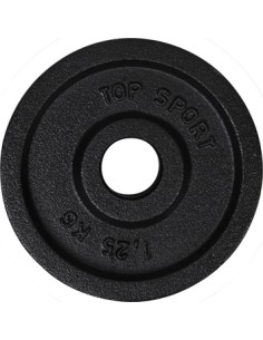 Ketaus svorio diskas Top Sport Castyr, 1,25 kg