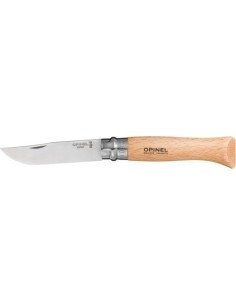 Peilis Opinel 9, Inox, buko mediena