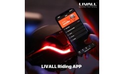 Aksesuarai bei priedai dviračiams Livall: Išmanusis šalmas Livall EVO21, dydis M, baltas