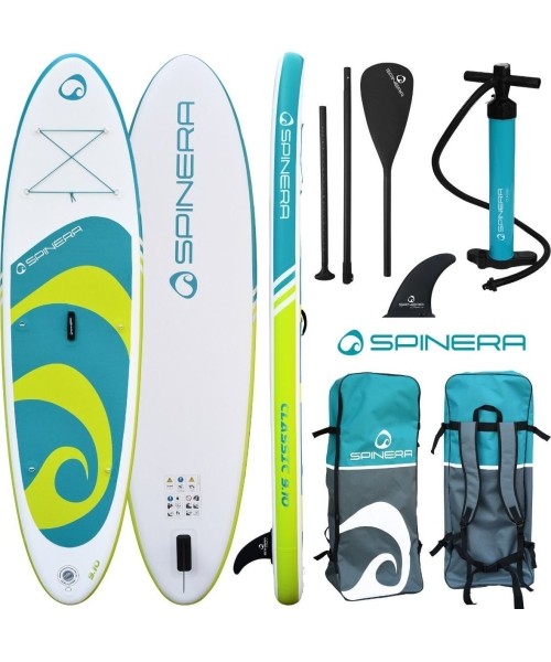 Irklentės Jobe (SUP) Spinera: Pripučiama irklentė Spinera Classic 9.10 Pack 1, 300x76x15cm